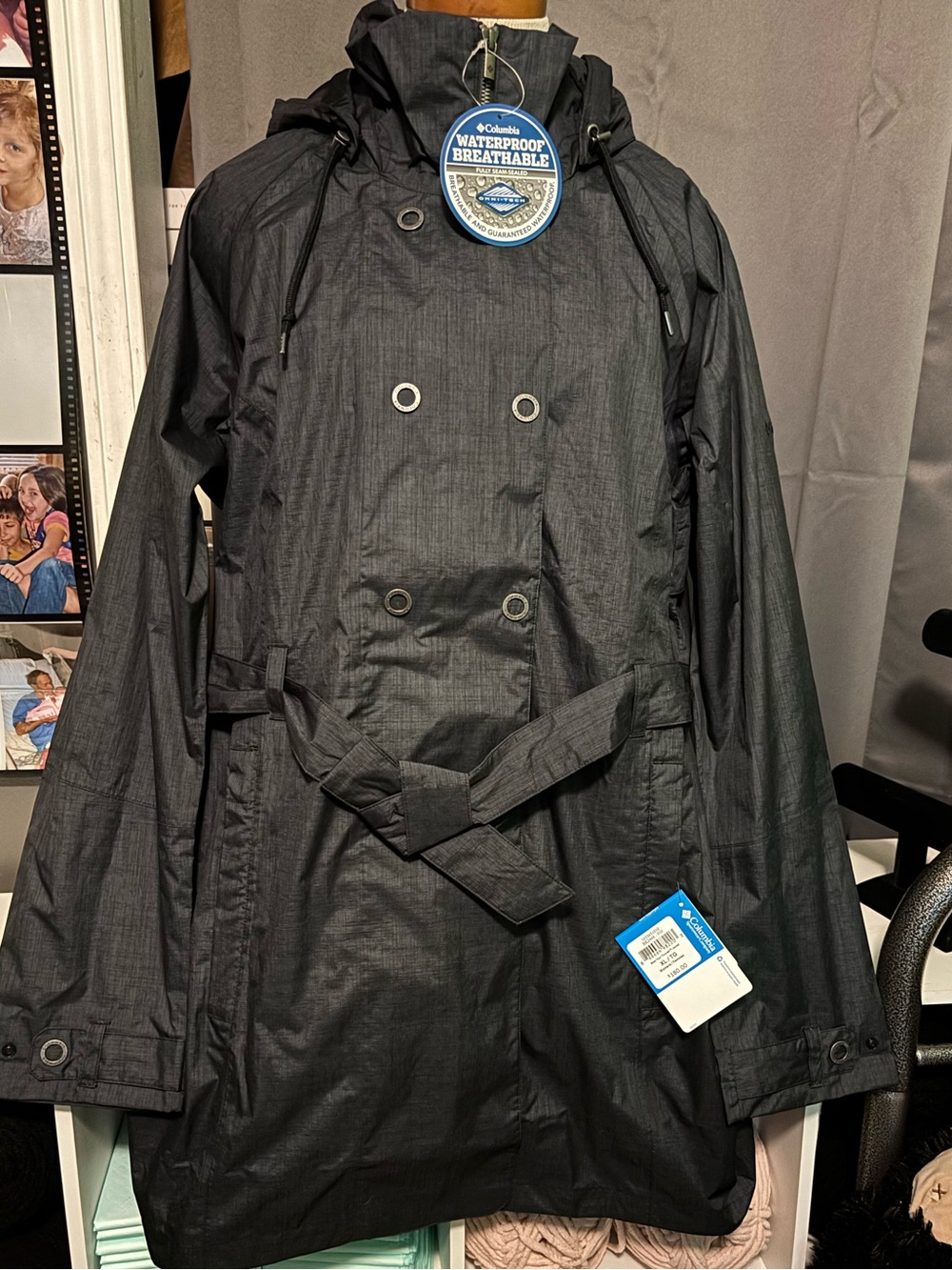 Columbia Black Waterproof Breathable Women's Coat